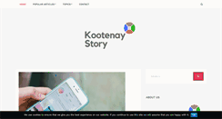 Desktop Screenshot of kootenaystory.org